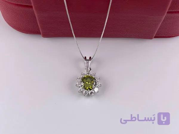 گردنبند زنانه ژوپینگ طرح خورشید — تصویر 1