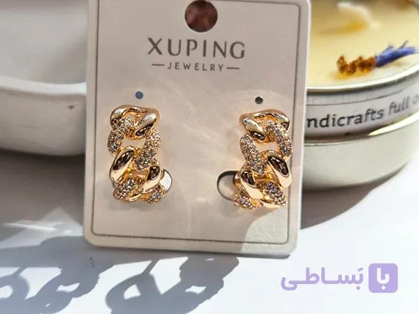 گوشواره نگینی کارتیر ژوپینگ — تصویر 1