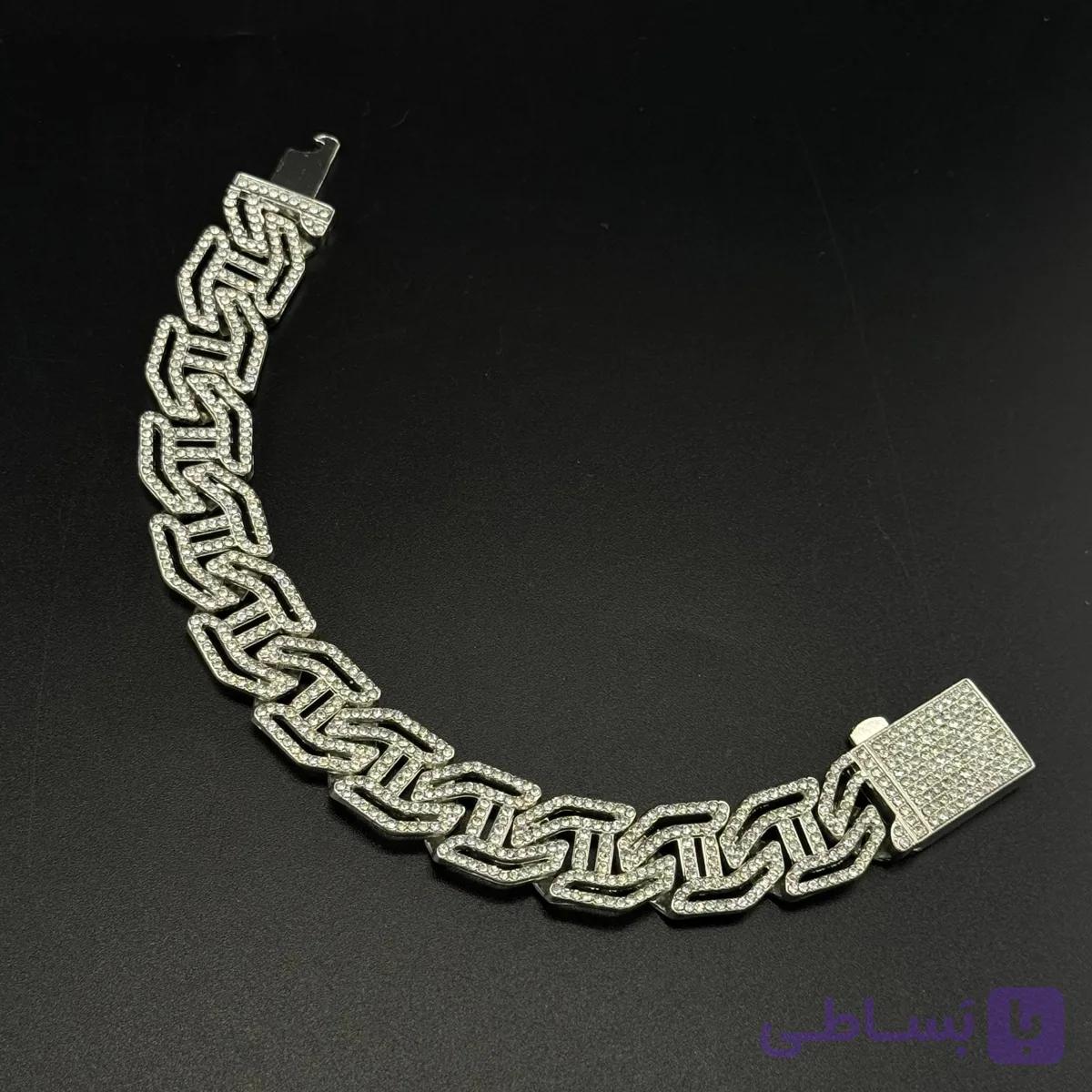 دستبند مردانه آیس‌ اوت طرح ورساچه — تصویر 1