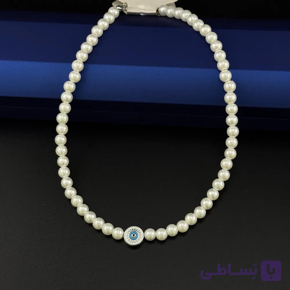 گردنبند طرح چشم نظر — تصویر 1