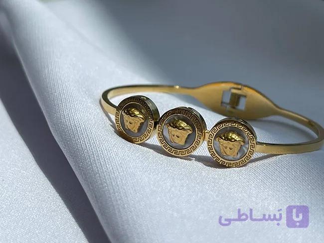 دستبند النگویی ورساچ سه تایی — تصویر 1