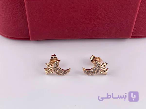 گوشواره ماه و ستاره ژوپینگ — تصویر 1