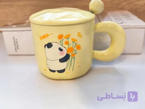 ماگ خرس پاندا سرامیکی — تصویر 1