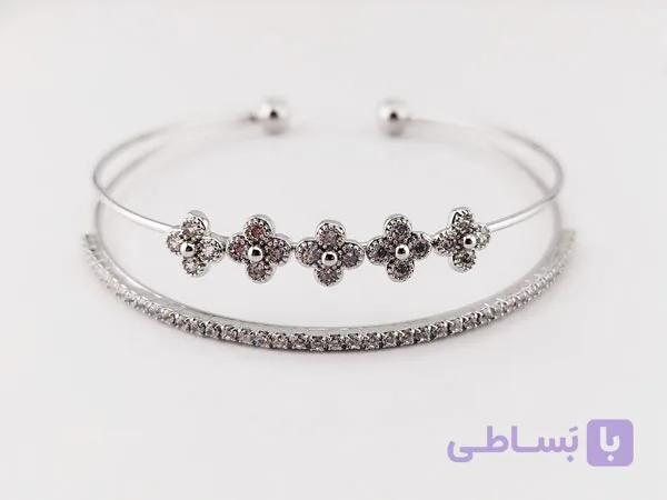 بنگل فری سایز دخترانه دو لاین — تصویر 1