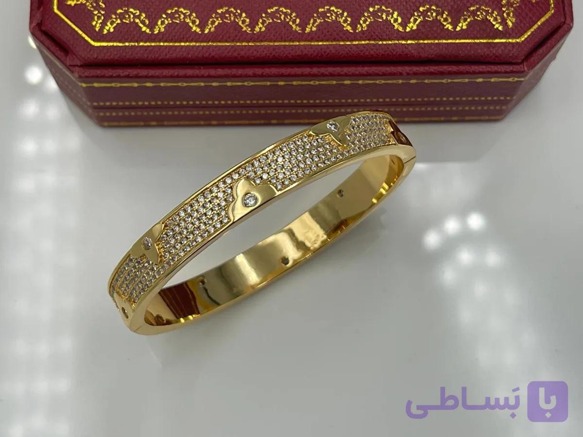 دستبند لویی ویتون طلایی — تصویر 1