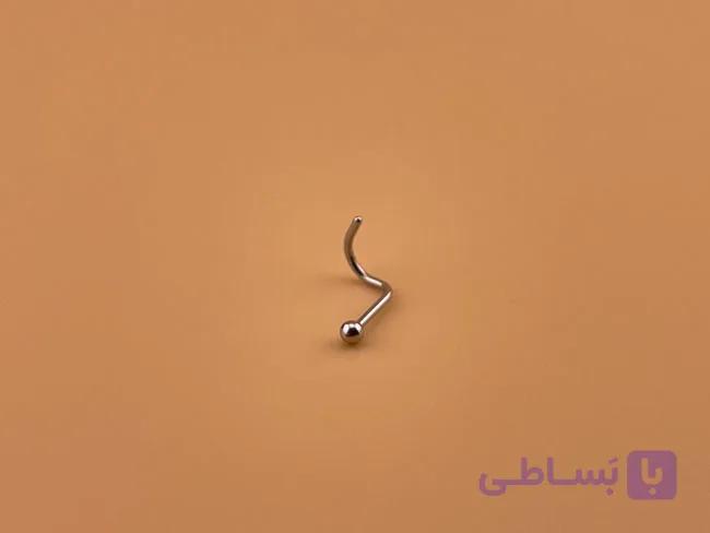 پیرسینگ بینی طرح گوی پایه HC