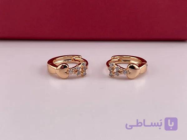 گوشواره قلب خاص ژوپینگ — تصویر 1