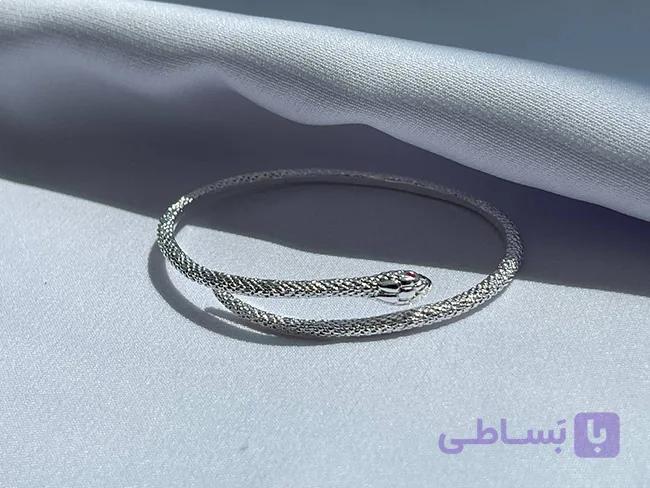 دستبند النگویی ماری شاین دار — تصویر 1