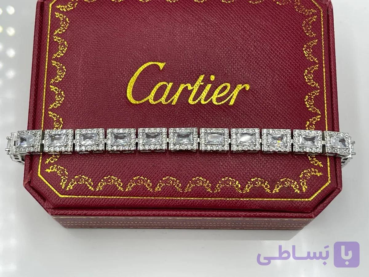 دستبند مجلسی فول نگین — تصویر 1