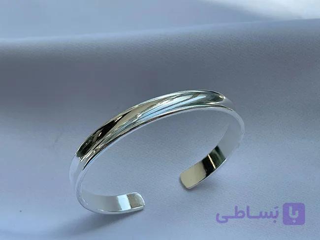 دستبند النگویی فری سایز شیک — تصویر 1