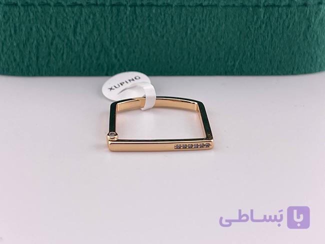 انگشتر طرح مینیمال خطی — تصویر 1