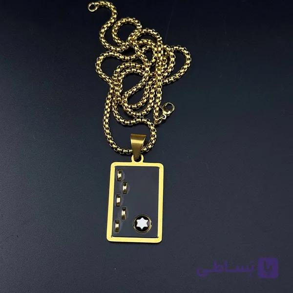 گردنبند مستطیل برند Montblanc — تصویر 1