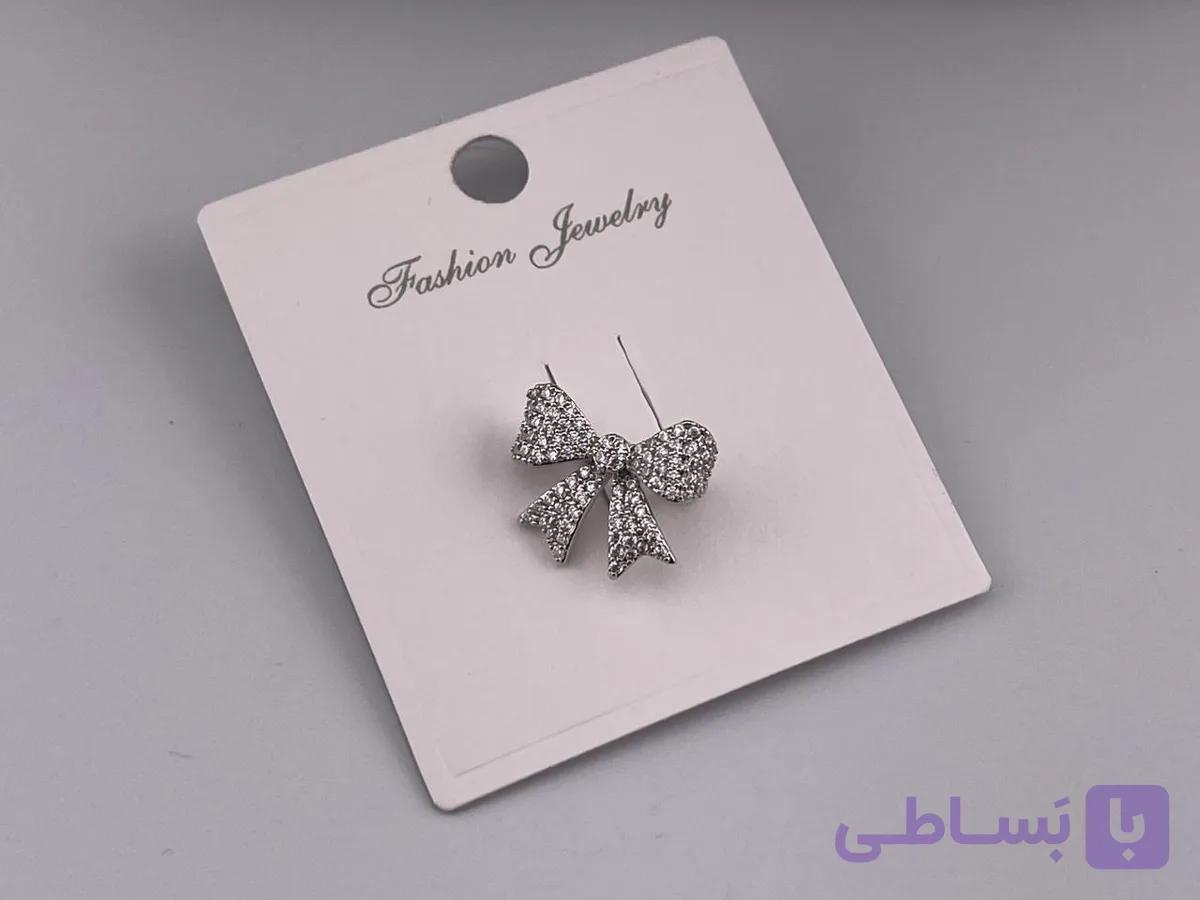 ایرکاف پاپیون نقره ای استیل — تصویر 1