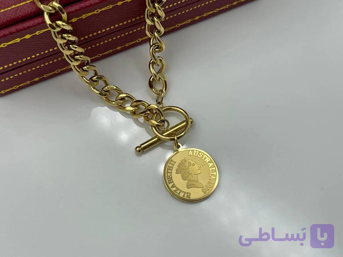 گردنبند الیزابت با قفل T — تصویر 1