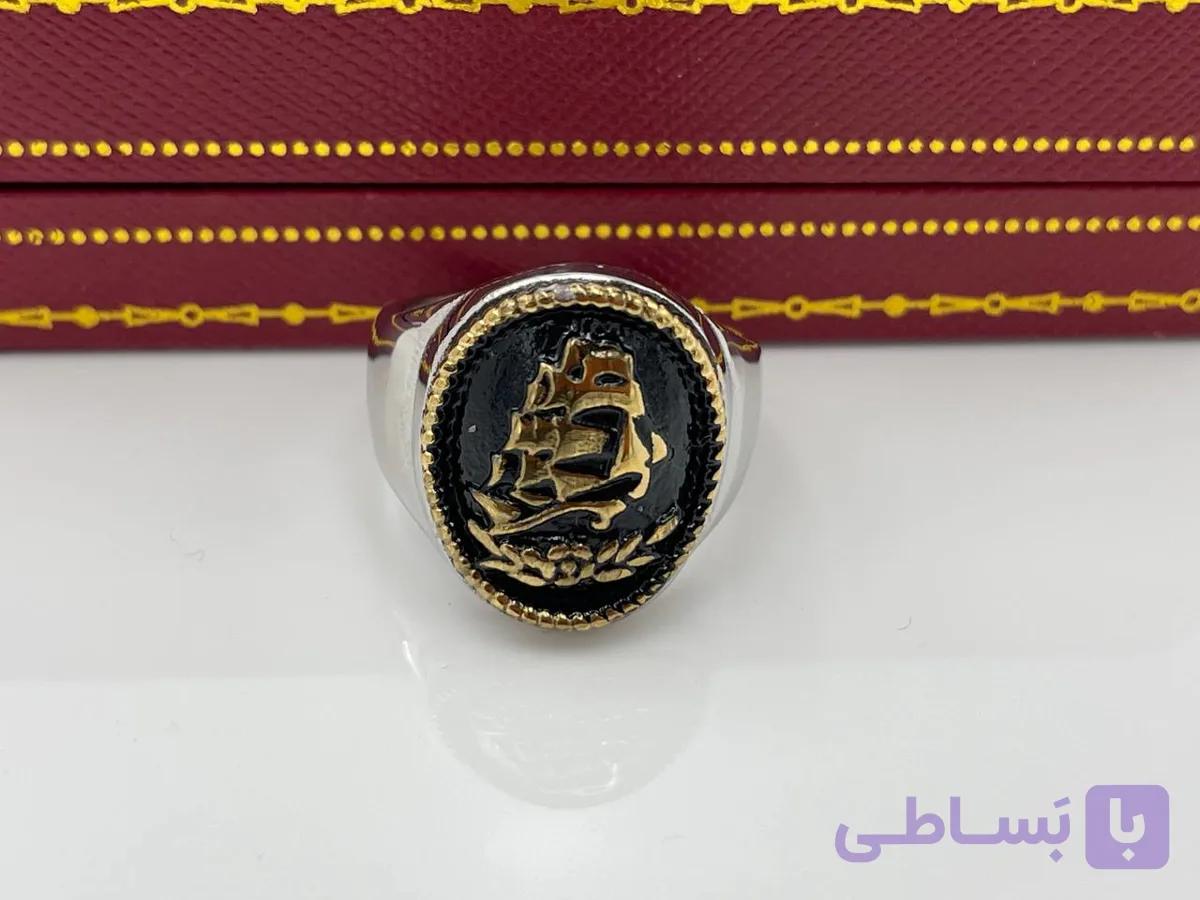 انگشتر مردانه کشتی سفینه النجات — تصویر 1
