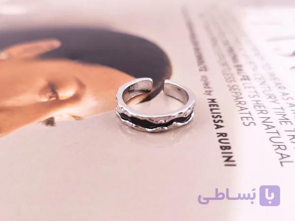 رینگ دخترانه ظریف فری سایز کد 11237 — تصویر 1