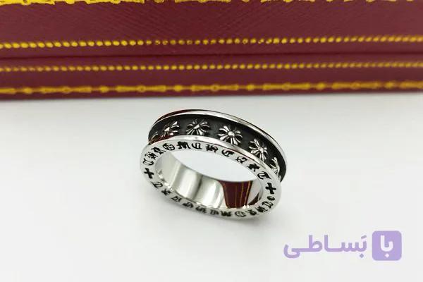 انگشتر رینگ حکاکی — تصویر 1