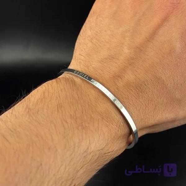 دستبند دنیل ولینگتون نقره ای — تصویر 1