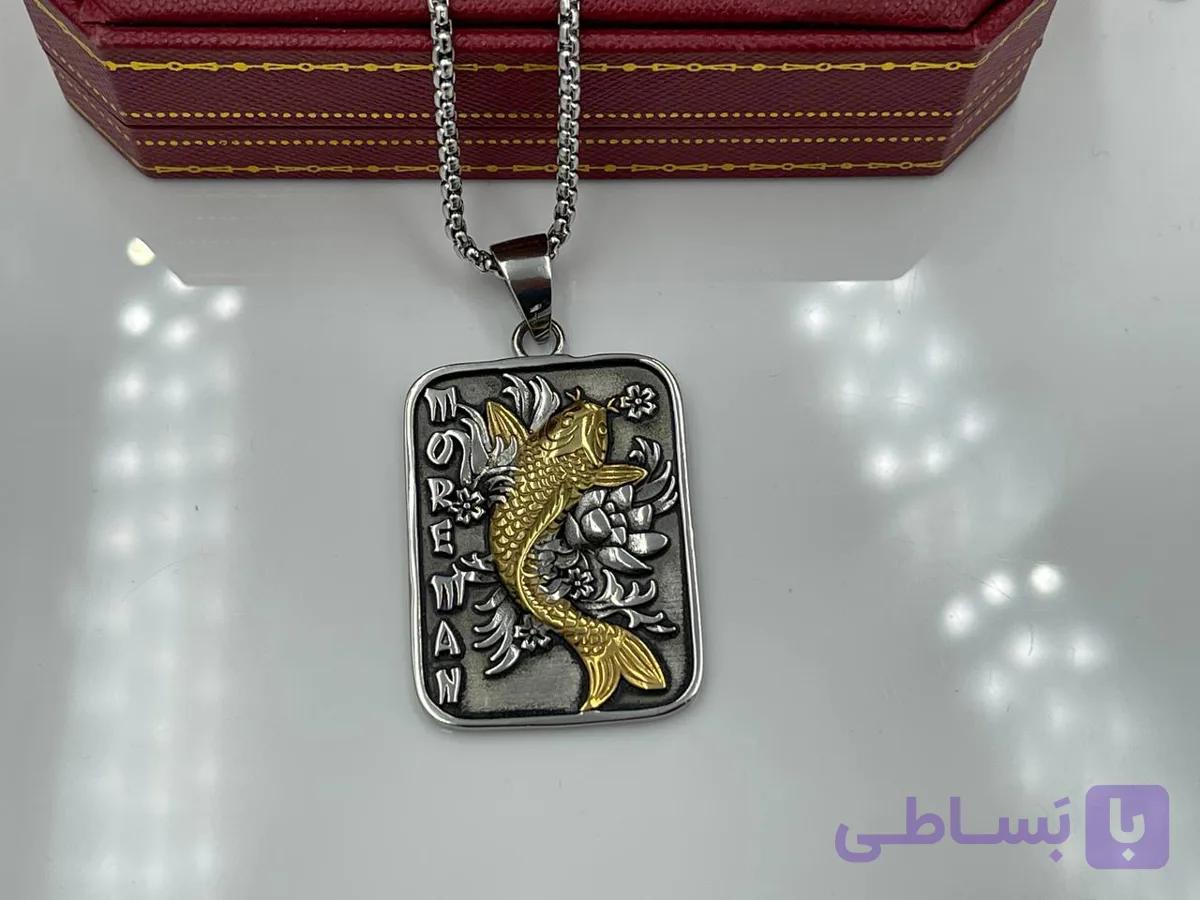 گردنبند طرح ماهی — تصویر 1