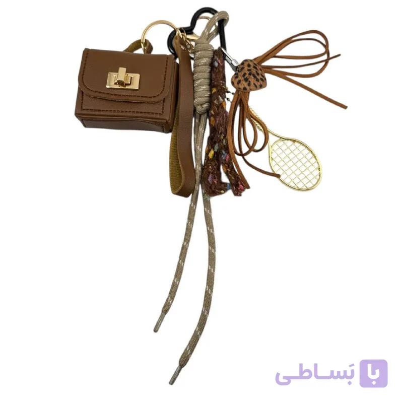 چارم و آویز طرح کیف و راکت تنیس — تصویر 1