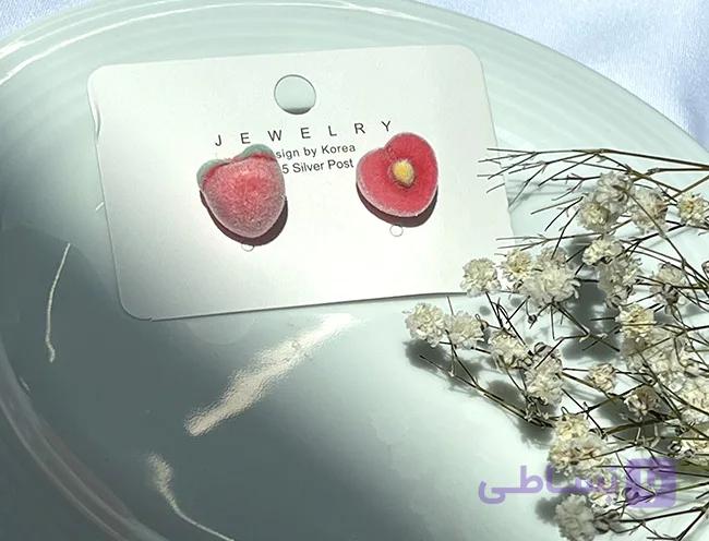 گوشواره طرح هلو