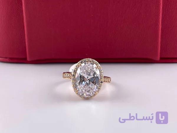 انگشتر ژوپینگ دورنگین — تصویر 1