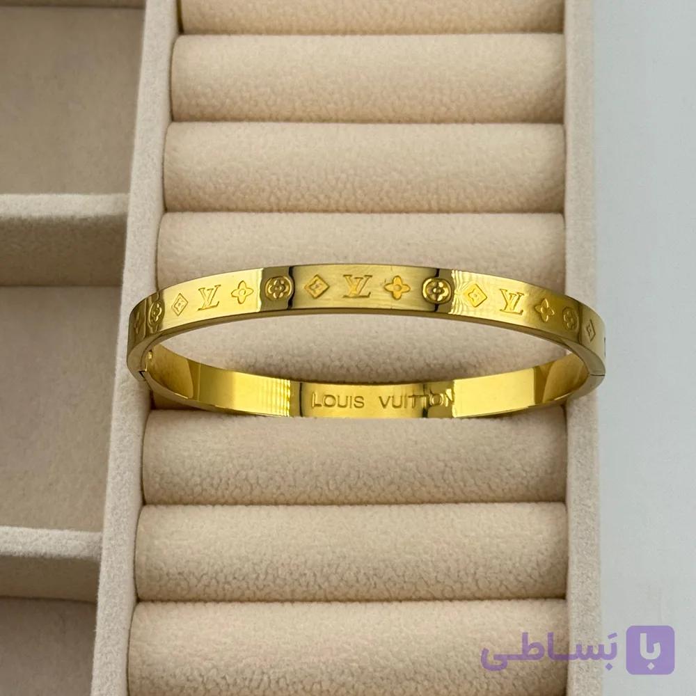 دستبند بنگل طرح لویی ویتون (LV) — تصویر 1