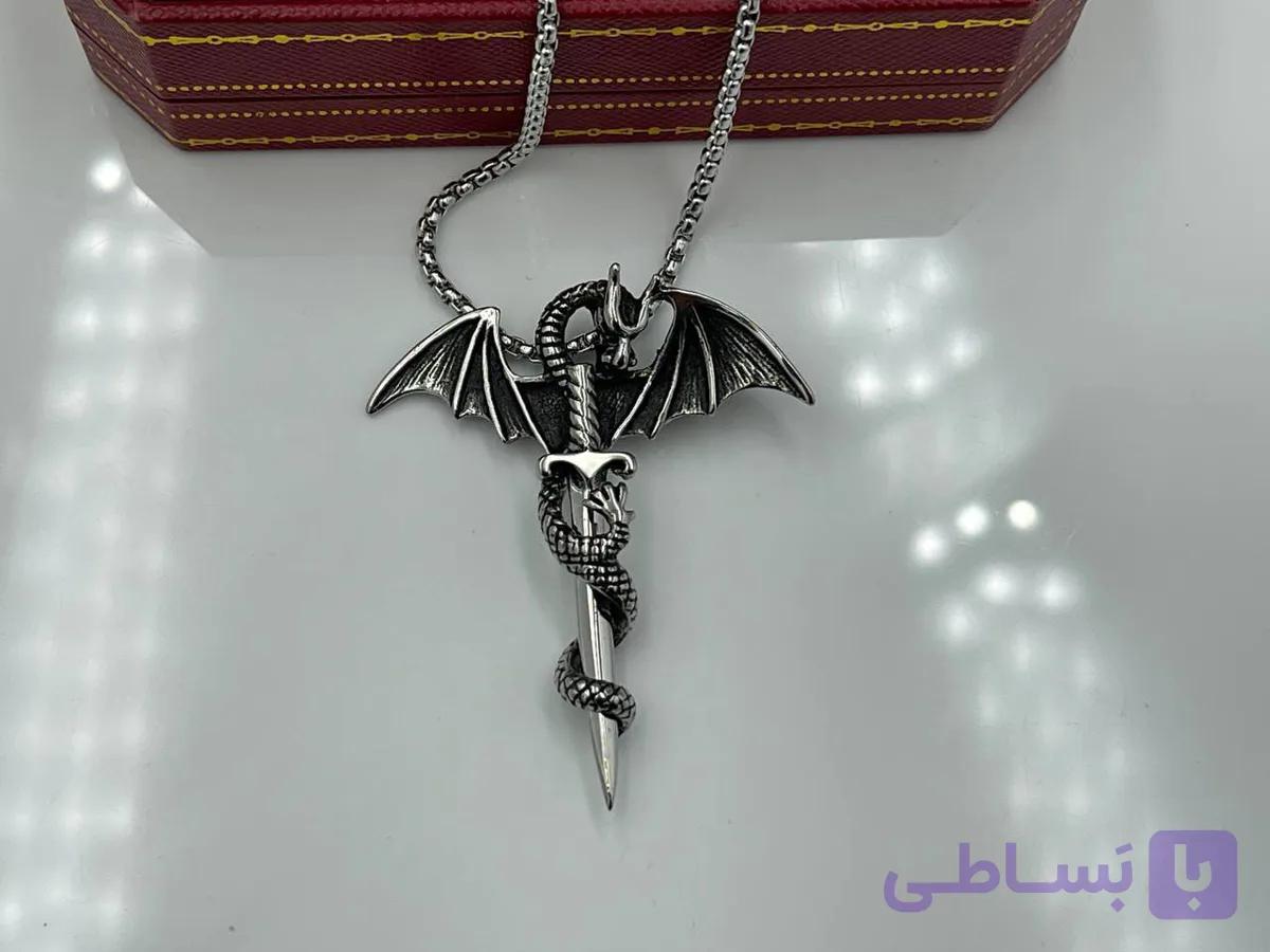 گردنبند طرح اژدها — تصویر 1