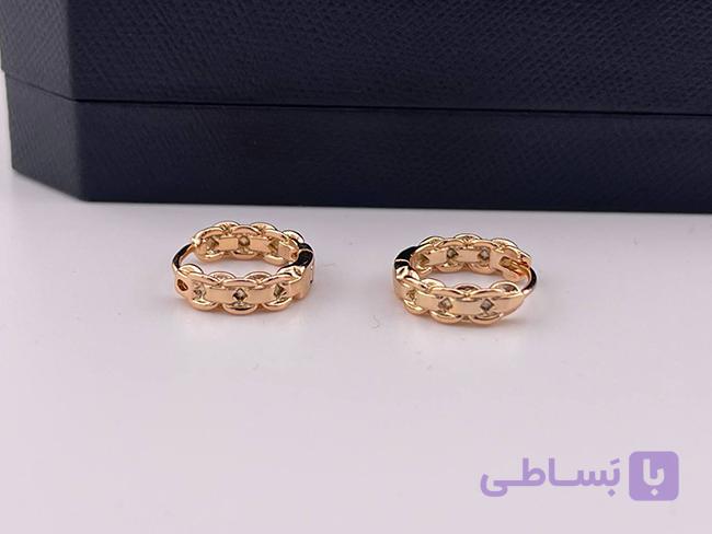 گوشواره طرح زنجیری خاص — تصویر 1