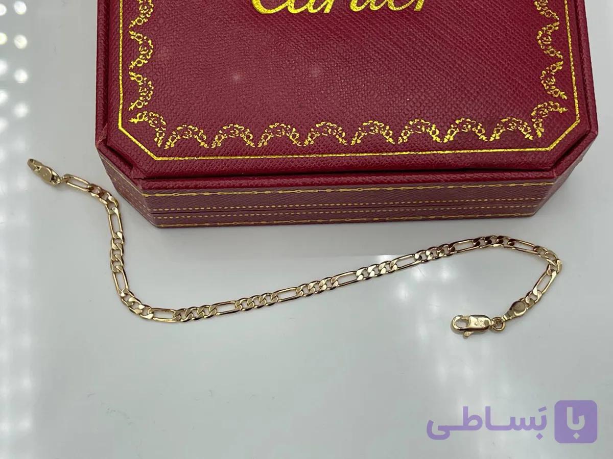 دستبند فیگارو سه میل ظریف — تصویر 1