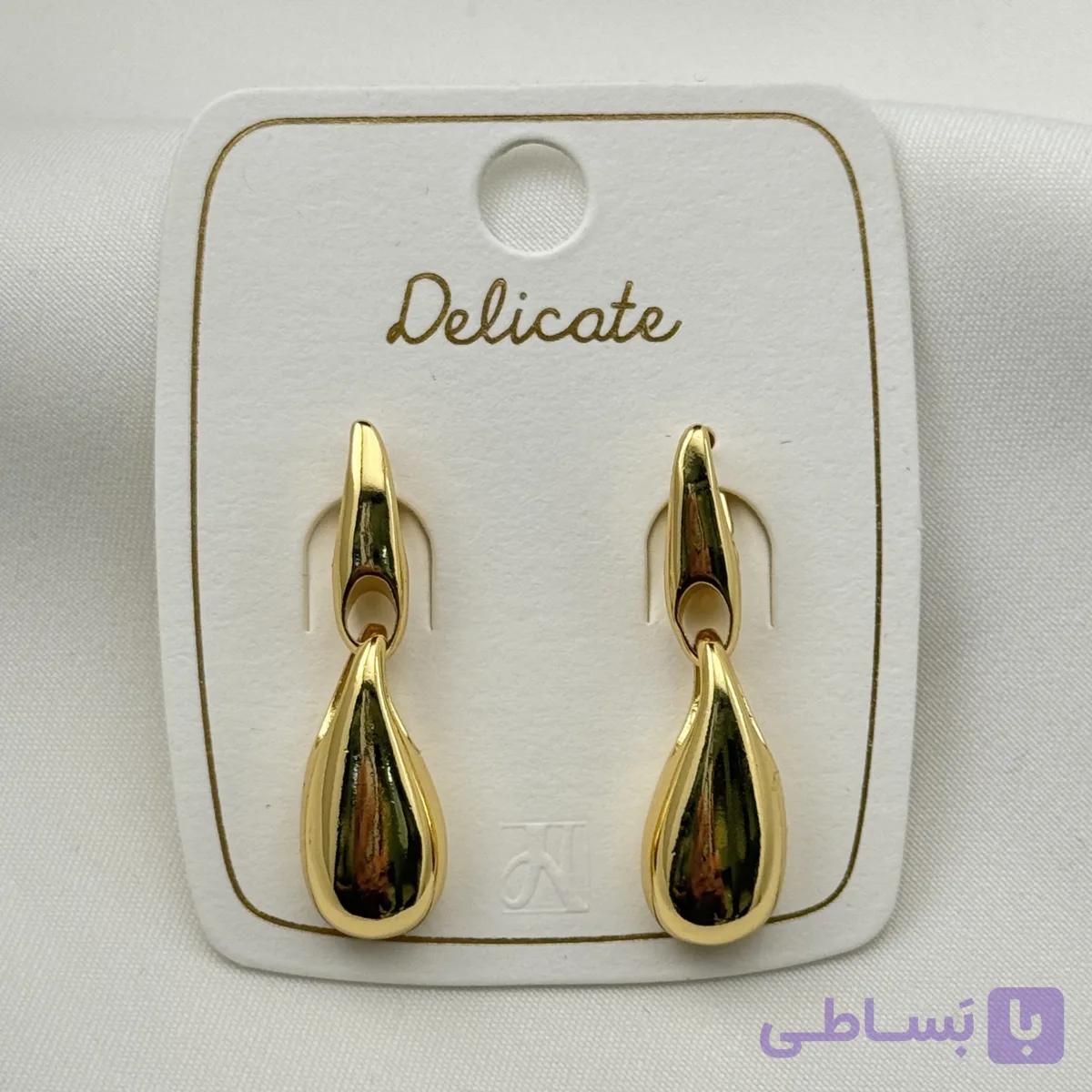 گوشواره زنانه مدل قطره — تصویر 1