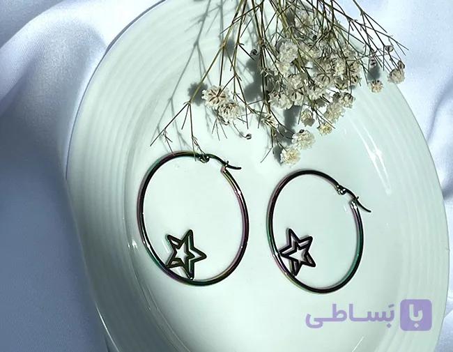 گوشواره طرح رمانتیک — تصویر 1