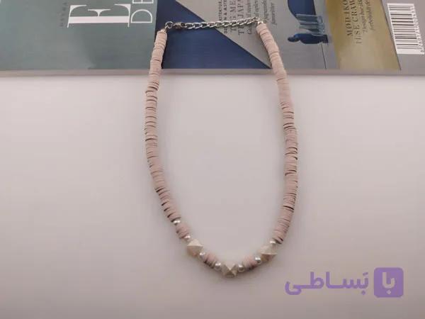 گردنبند فیمو رنگی شیک دخترانه — تصویر 1