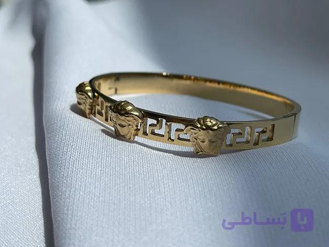 دستبند زنانه ورساچ استیل — تصویر 1