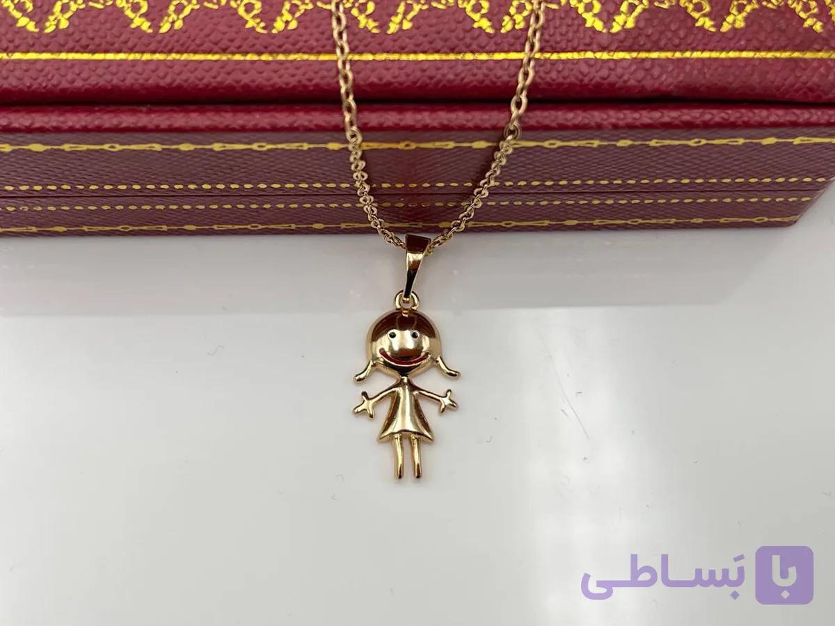 گردنبند دخترک خندان ژوپینگ — تصویر 1