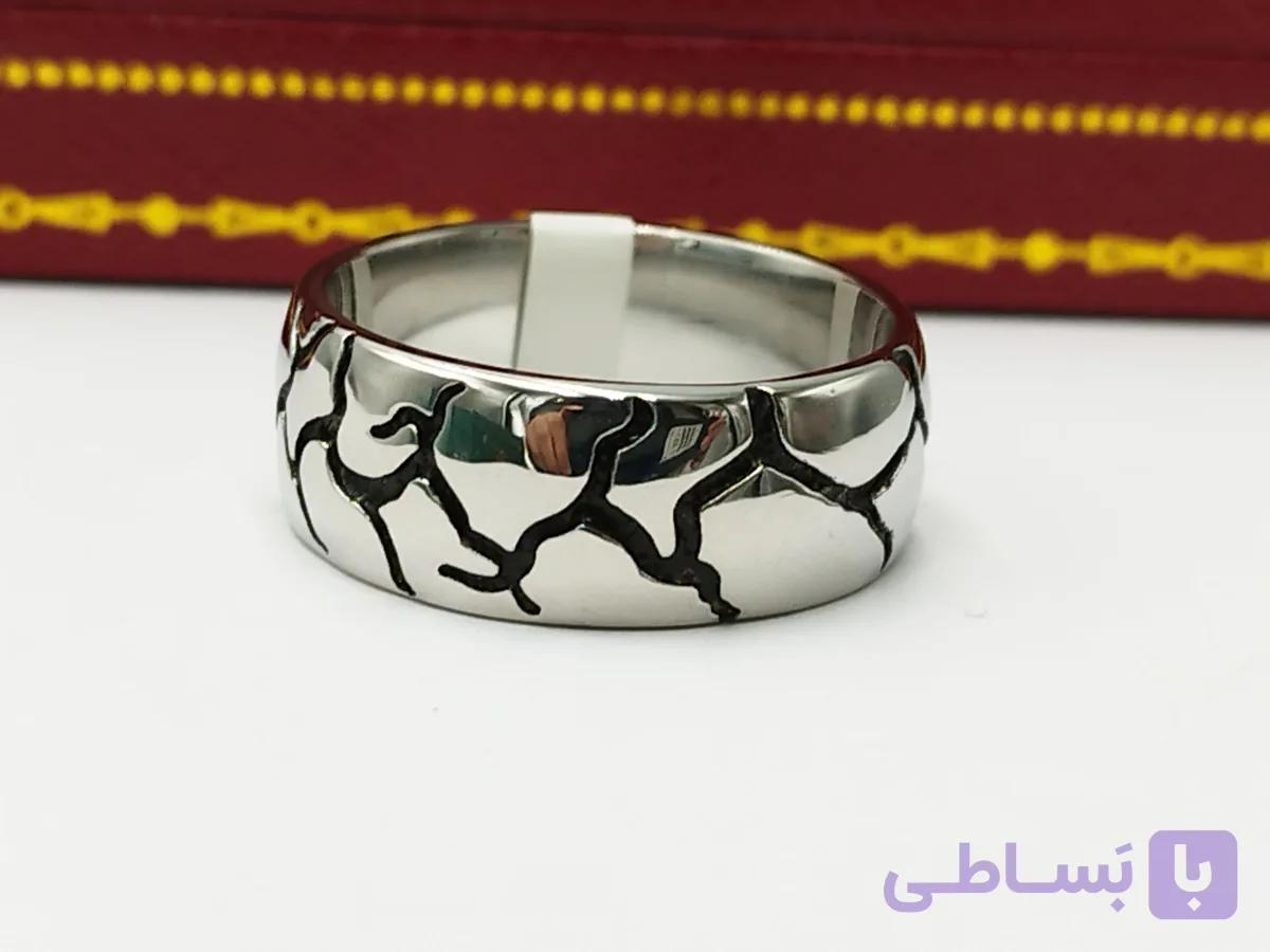انگشتر مردانه طرح ترک ga3 — تصویر 1