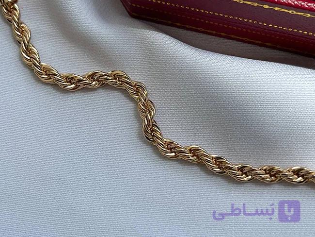 دستبند مدل طنابی ژوپینگ — تصویر 1