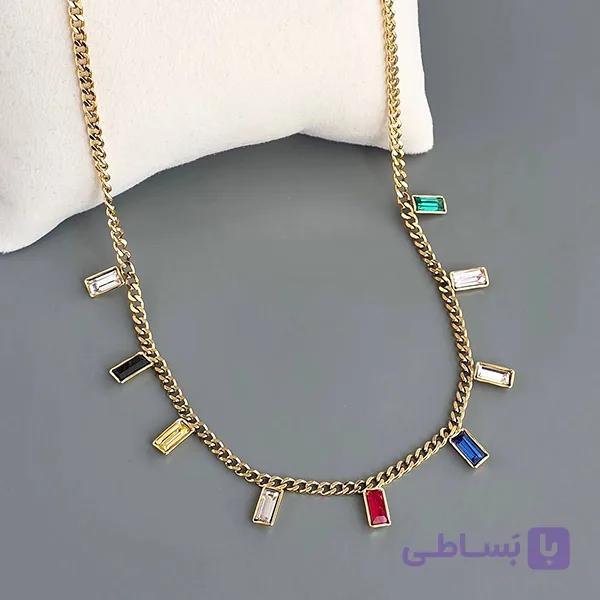 گردنبند کارتیر رنگی