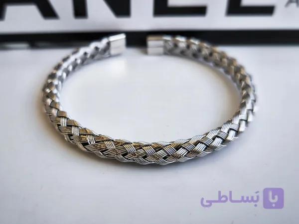 بنگل حصیری مردانه طرح بافت کد 10701 — تصویر 1