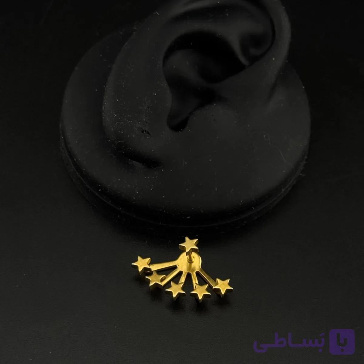 پیرسینگ قلب طلایی — تصویر 1