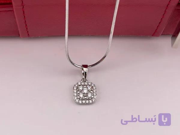 گردنبند فول نگین مجلسی ژوپینگ — تصویر 1