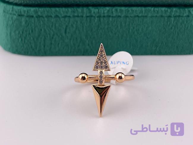 انگشتر خاص طرح مثلثی — تصویر 1