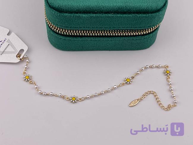 پابند ژوپینگ طرح بابونه طلایی — تصویر 1