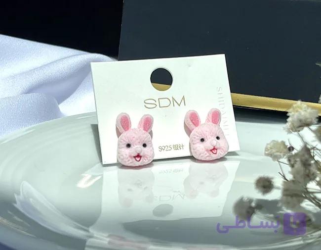 گوشواره طرح خرگوش