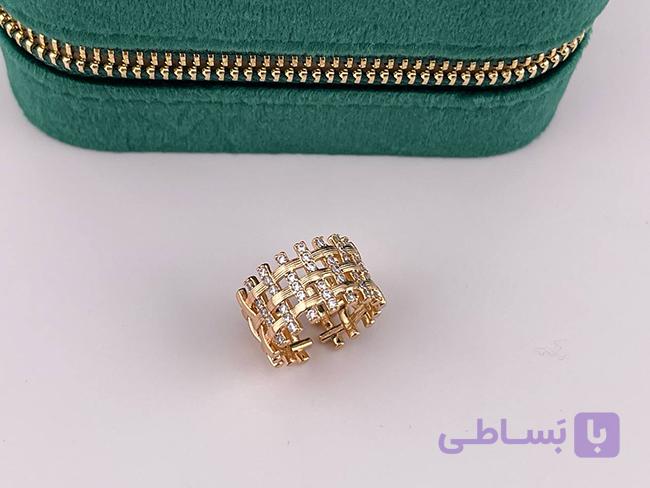 انگشتر فری سایز حصیری — تصویر 1