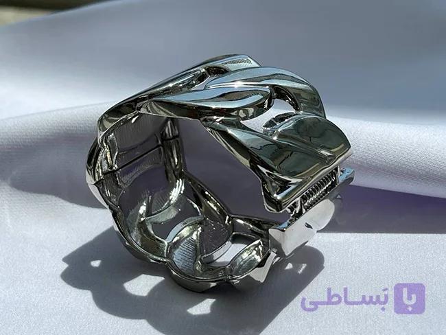 دستبند کارتیر النگویی خاص پهن — تصویر 1