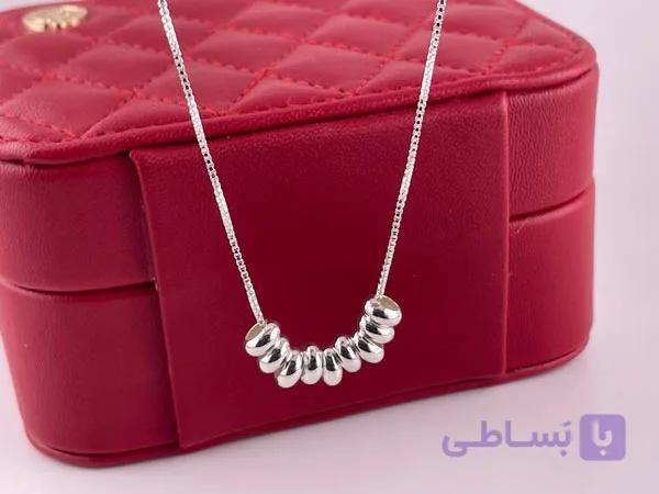 گردنبند زنانه آویز طرح مینیمال — تصویر 1