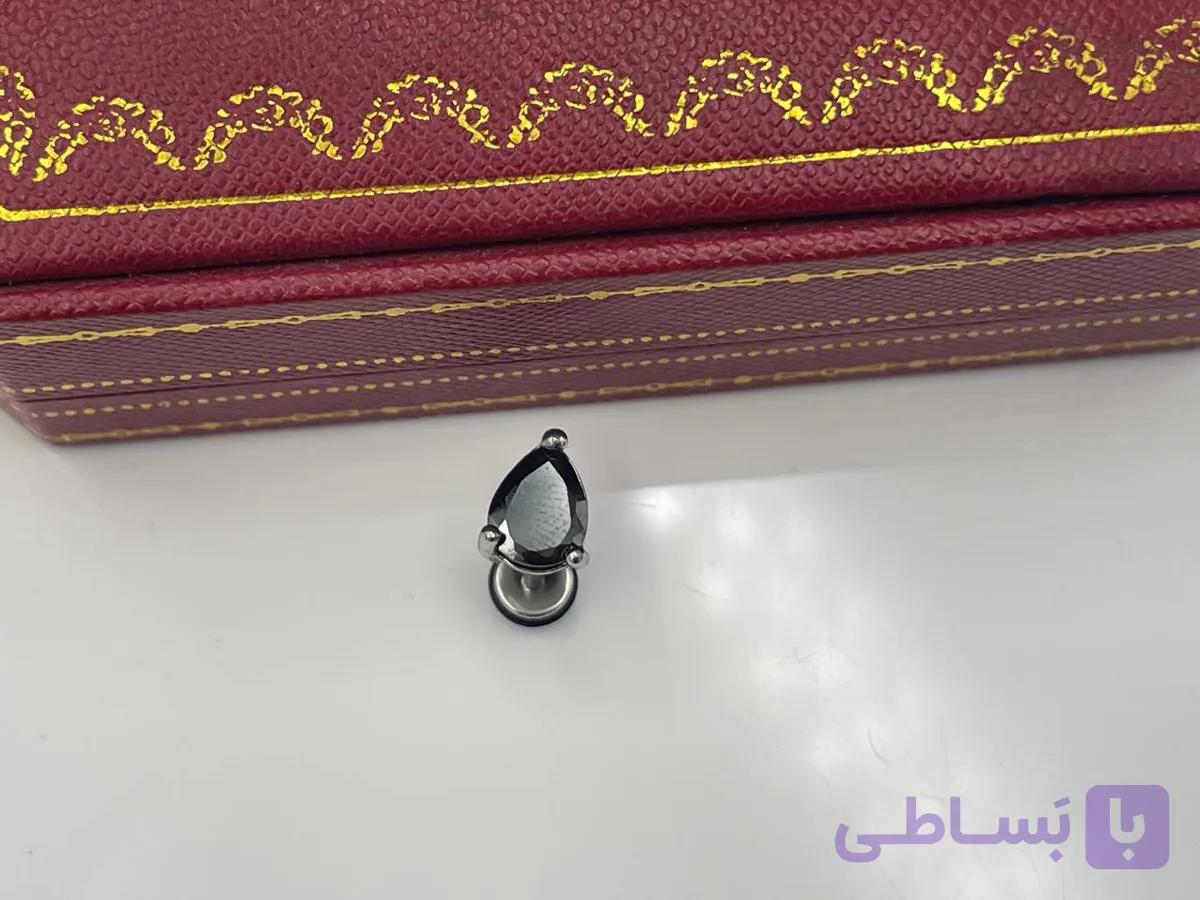 پیرسینگ گوش طرح اشکی — تصویر 1