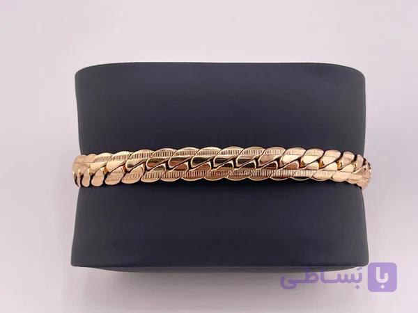 دستبند ژوپینگ شیک طرح بافت — تصویر 1