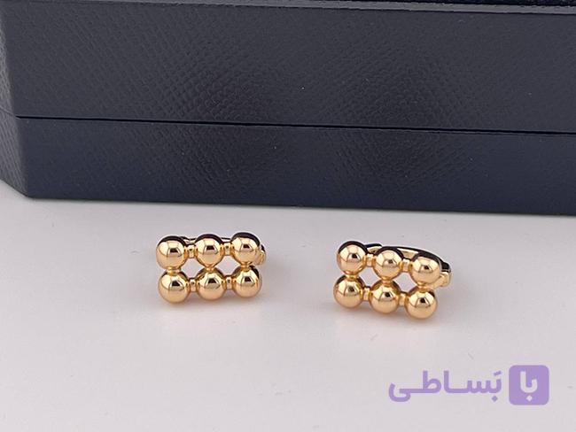 گوشواره طرح شیک شش گوی کوچک — تصویر 1